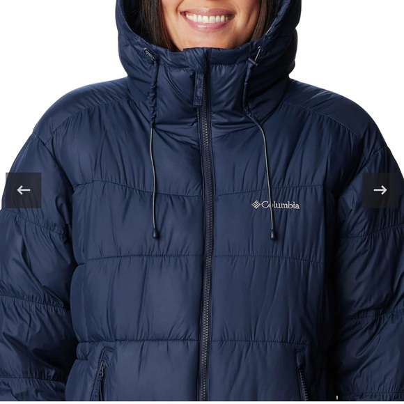 🌸Columbia navy Pike long coat - Picture 2 of 10